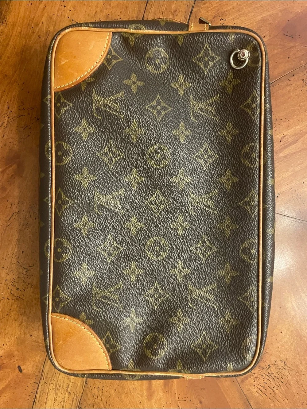 Louis Vuitton Brown Monogram Canvas Men’s Pouch